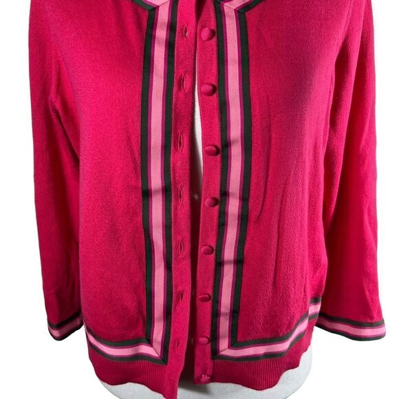 Boden Pink Button Down Cardigan - Picture 4 of 9